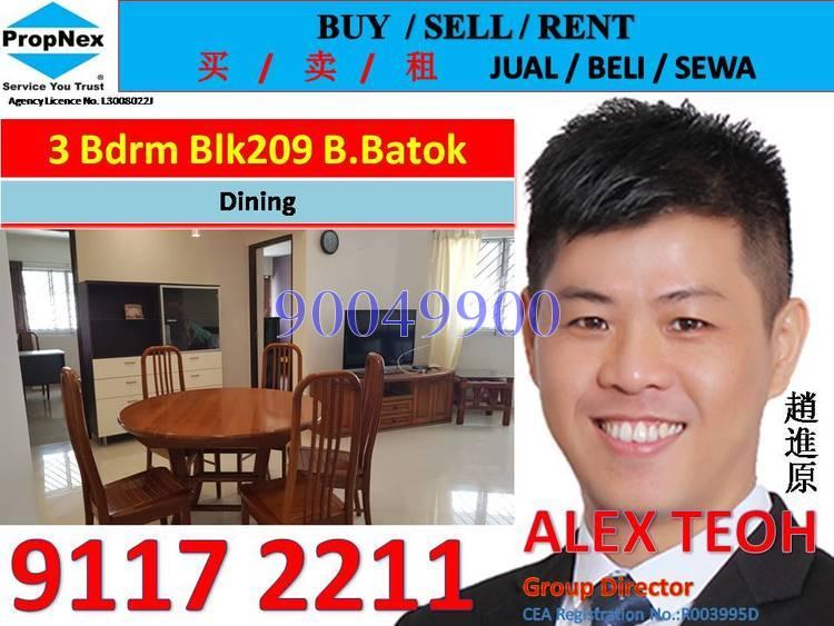 Blk 209 Bukit Batok Street 21 (Bukit Batok), HDB 4 Rooms #169614032